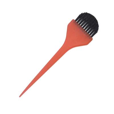 Hair Salon Application Semi-circle Shaped Red Color Tint Brush, Hair Dye Colouring Brush